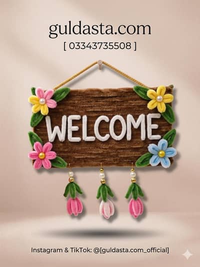Handmade Custom Room Decor & Name Plates - Premium Gift Items