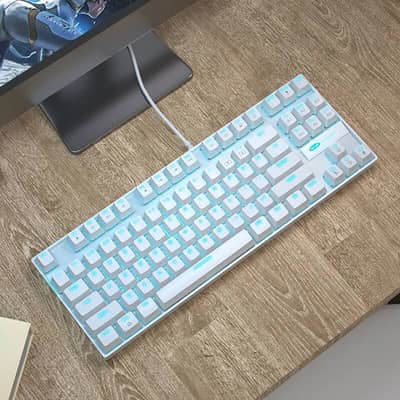 Mechanical Keyboard Of Megagee (White)