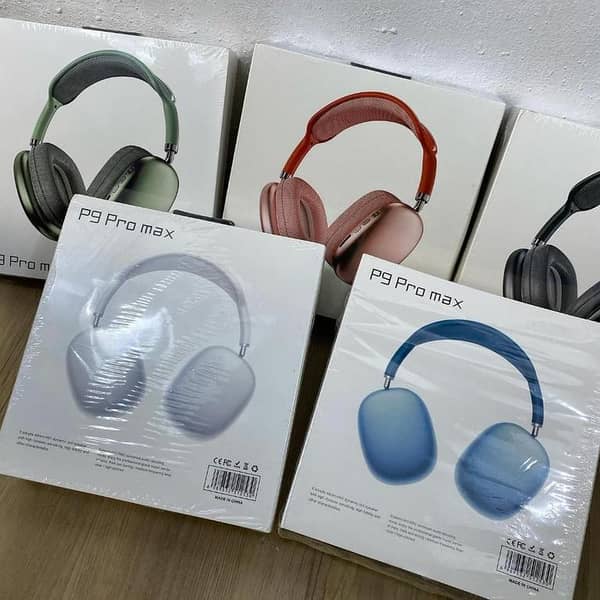 P9 PRO MAX ORIGINAL HEAD PHONE Limited Time Deal: Original Stock Wireless Headphone