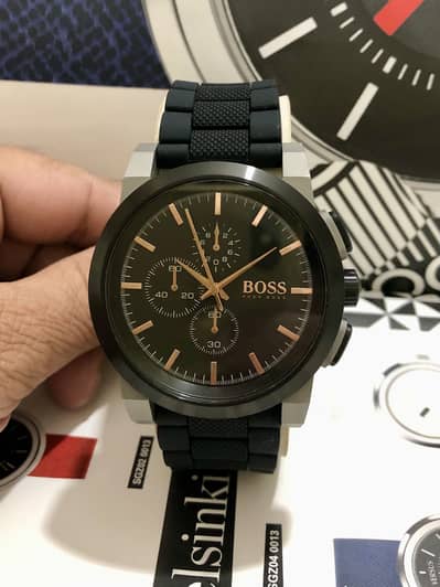 HUGO BOSS SPORTS-NEW & ORIGINAL WATCH-SEIKO CITIZEN CASIO FOSSIL OMAX