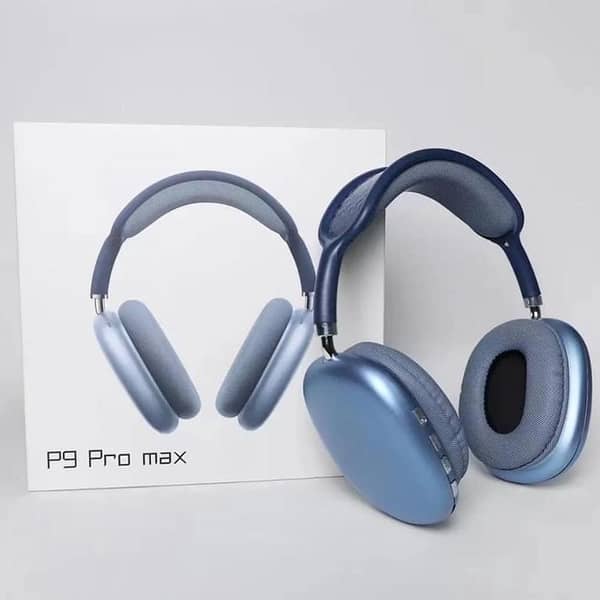 P9 PRO MAX ORIGINAL HEAD PHONE Limited Time Deal: Original Stock Wireless Headphone