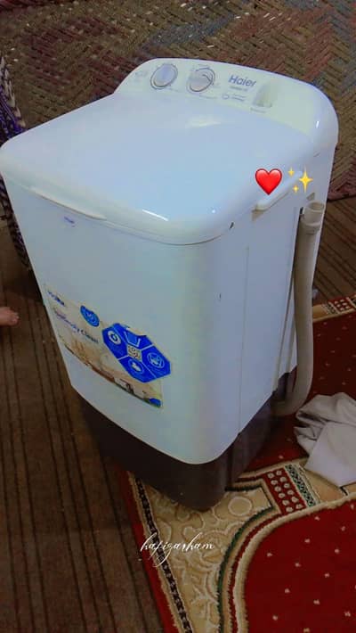 Haier washing machine model. . . HWM 80-35