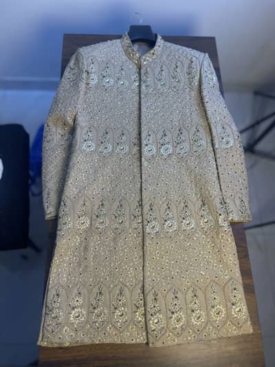 PREMIUM HEAVY EMBROIDERED SHERWANI – GROOM & WEDDING WEAR