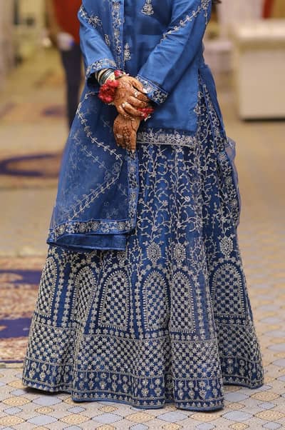 Royal Blue Lehenga