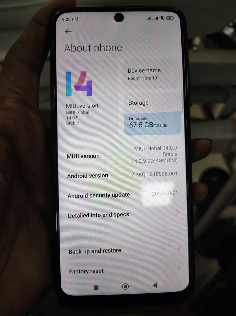 Xiaomi Redmi Note 10 0