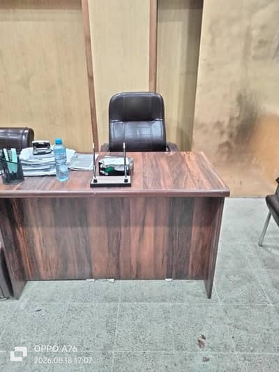 Office Chair and Table