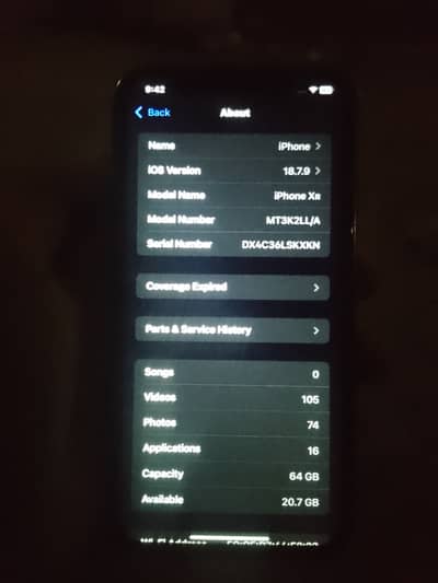 Apple iPhone XR factory unlock 64gb red colour condition10/9