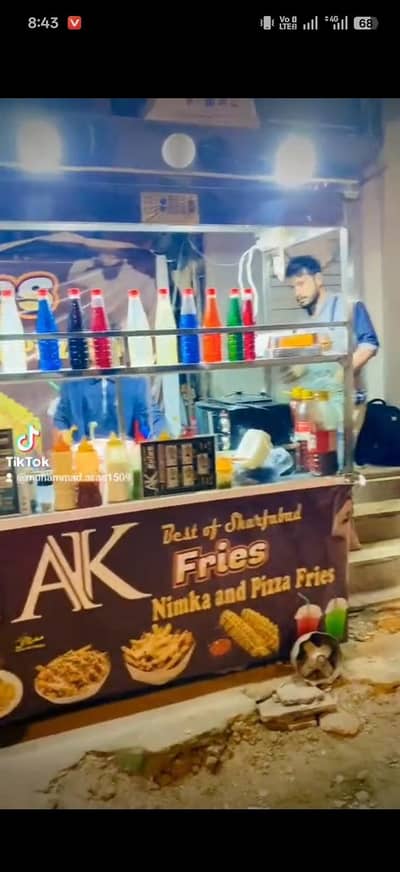 Stainless Steel French Fries Stall – Complete Business Setup