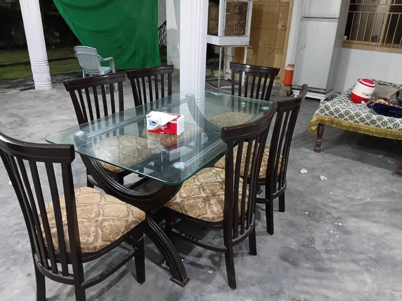 dining table and chairs 1