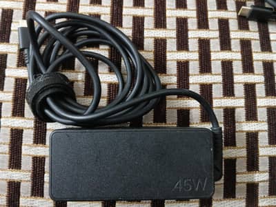 lenovo laptop type c charger 45 watt