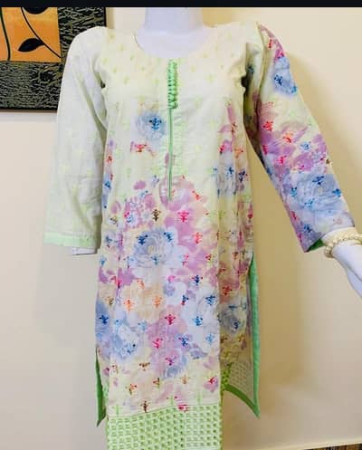 Embroidered kurti available for sale