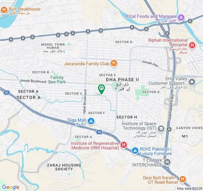 1 Kanal Plot for Sale in SECTOR B DHA Phase 2 Islamabad, | Near GIGA MALL, GT ROAD