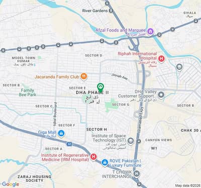1 Kanal Plot for Sale in SECTOR G DHA Phase 2 Islamabad, | Near GIGA MALL, GT ROAD