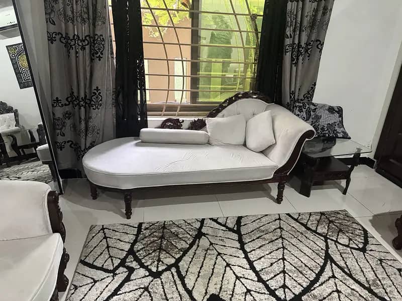 Solid wood chinioti sofa 3
