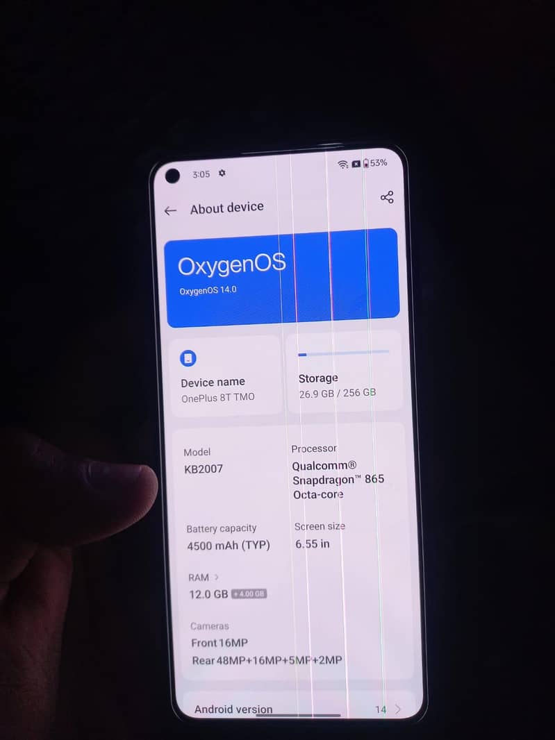 One Plus 8T 5