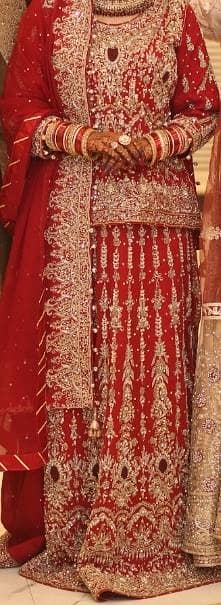 Red Bridal Lehnga
