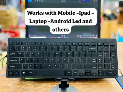 top class premium keyboard wire less