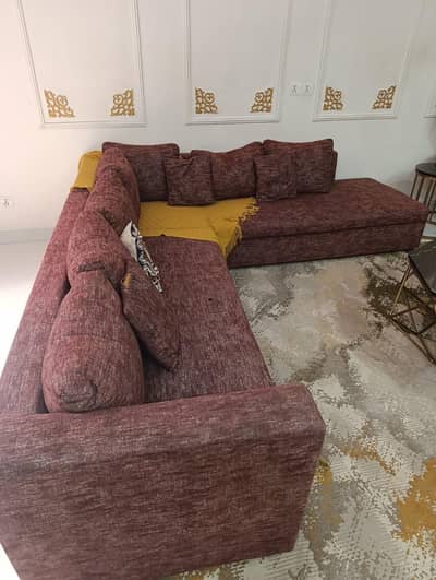 L shape sofa