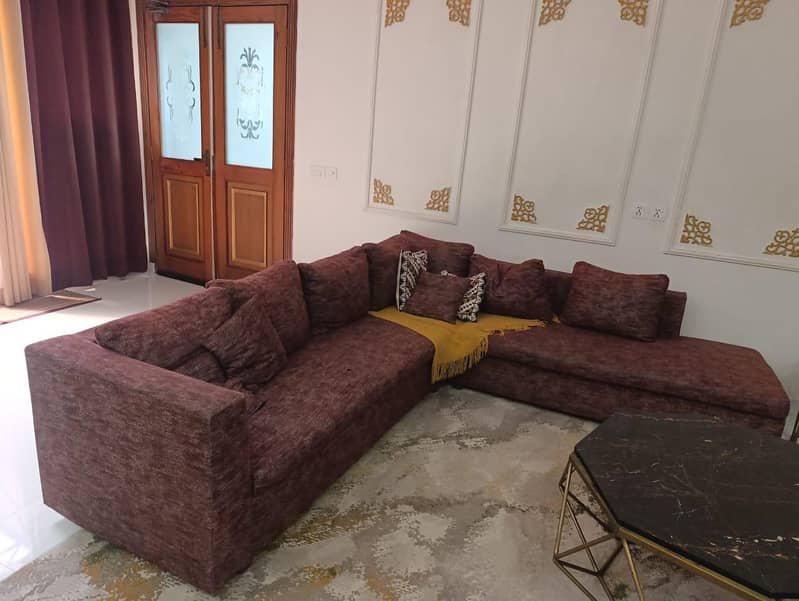 L shape sofa 1