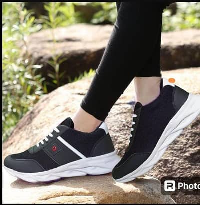 Men Black Fancy Sports shoes with laces