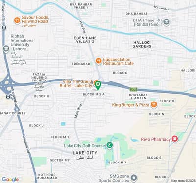 1 KANAL LOOKING FOR THE PERFECT LOCATION PLOT AVAILABLE FOR SALE IN LAKE CITY SECTOR - M-3A