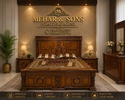 Premium Quality wooden bed sets