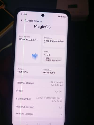 Honor X9b Non PTA