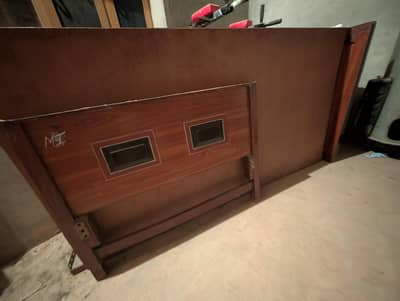 Wooden Single Bed / For Sale