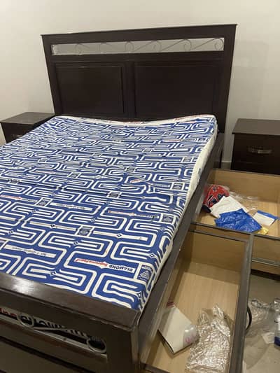 Bed and mattress for sale just like new