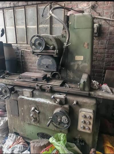 Face granding machine