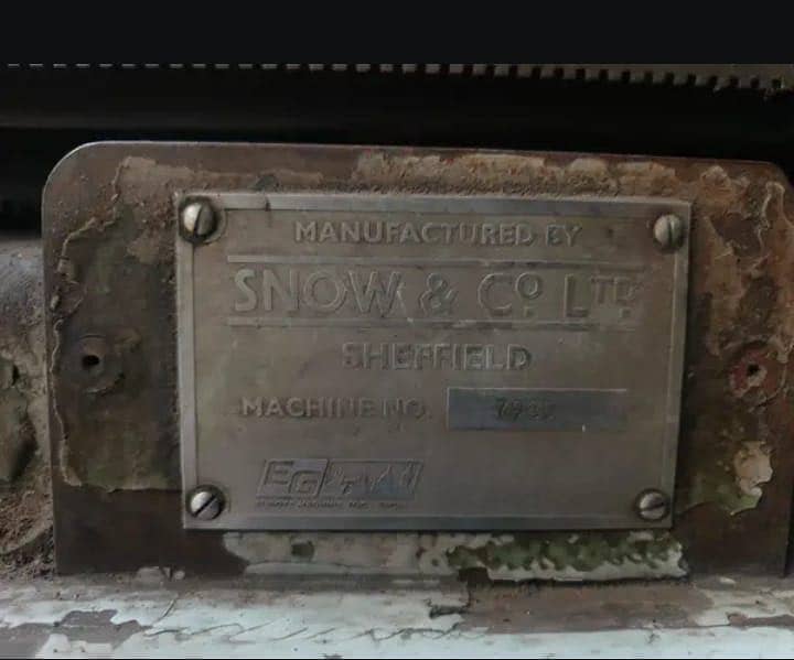 Face granding machine 3