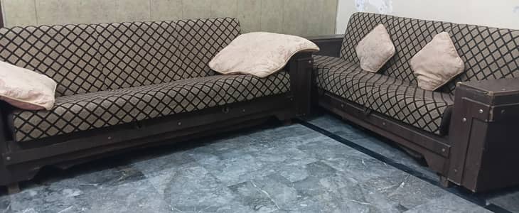 2 Solid Sofa Cum Beds - Urgent Sale (Pair or Single)
