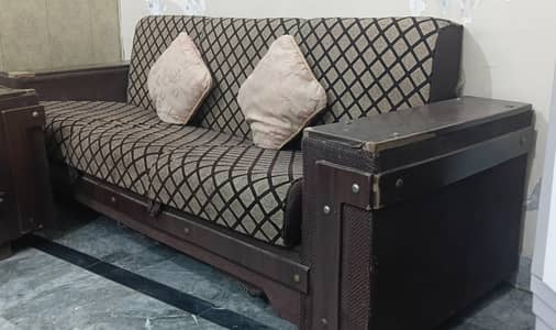 Solid Sofa Cum Bed - Urgent Sale (Single)