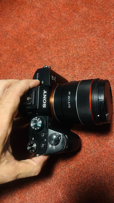 Sony A7iii with 35mm viltrox 1.8