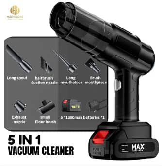 High Power Wireless Lithium Battery Handheld Car Vacuum Cleaner Portab
