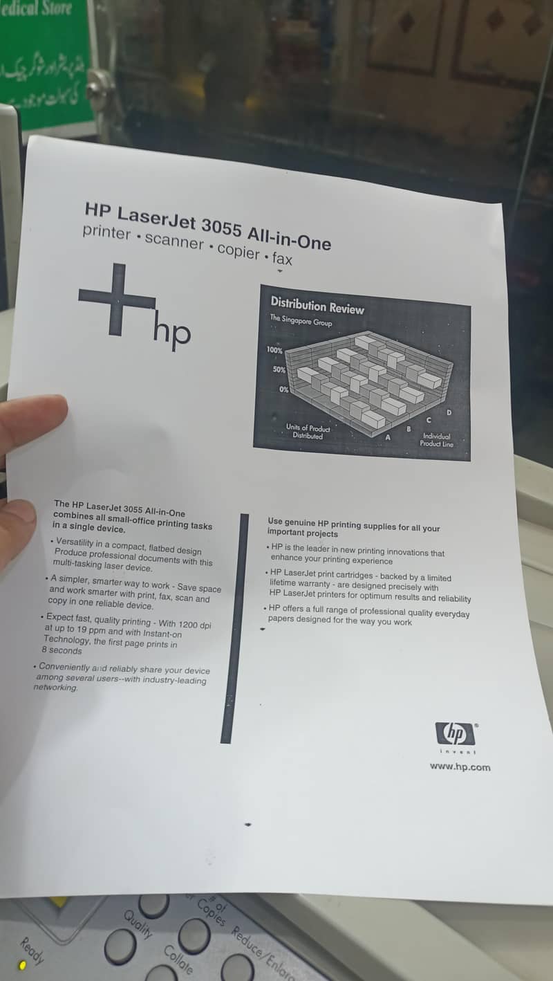 HP copier & printer 3055 2