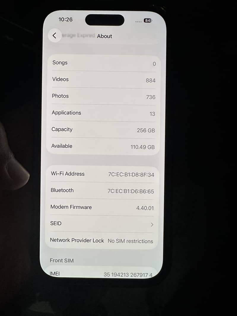 Apple iPhone 14 Pro 8