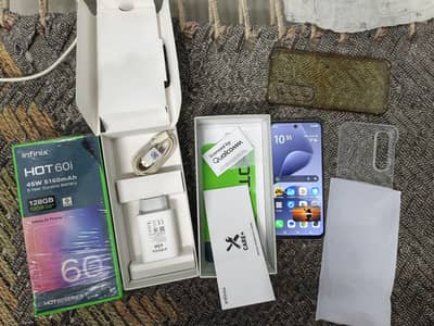 Infinix Hot 60i 6+6 ram 128 memory new mobile