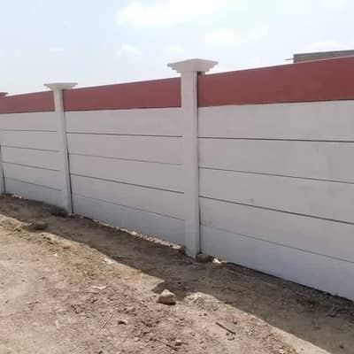 precast concrete roof precast boundary wall