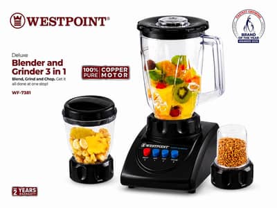 Blender and Grinder 3 in 1