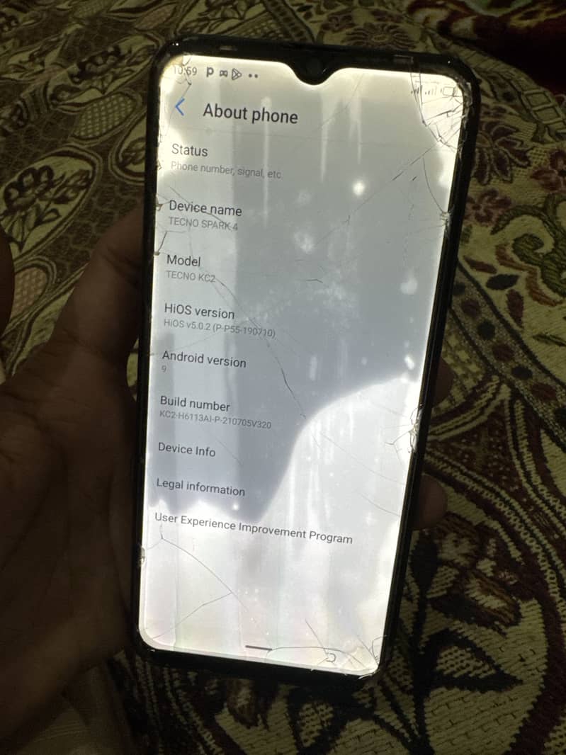 Tecno spark 4 0