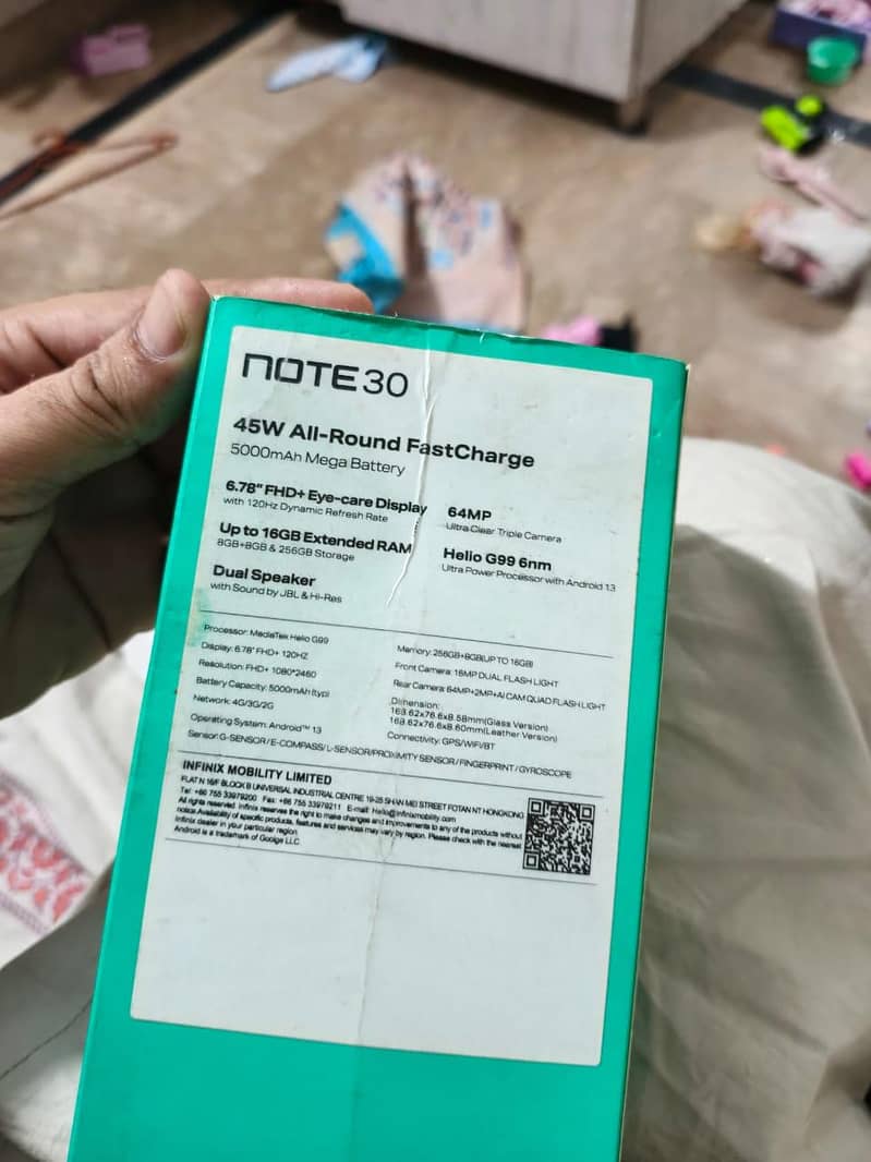 Infinix Note 30 8