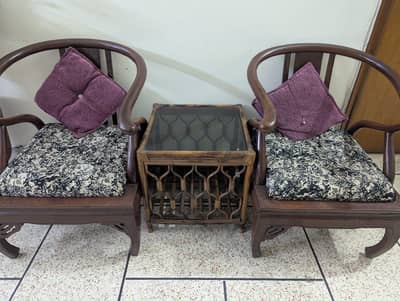 Wood chairs