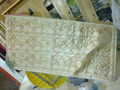 single bed mattress. . use one year. . location north Karachi L 1.