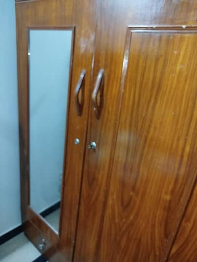 Pure Wood two door wardrobe (Almari)