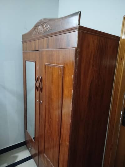 Almari Pure Wood two door wardrobe (Almari)