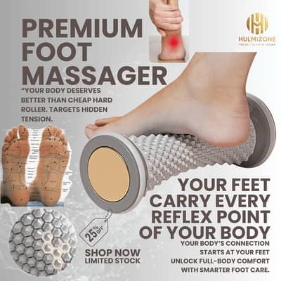 Foot Roller Massager | Foot Massage Roller | Plantar Fascia Massage |