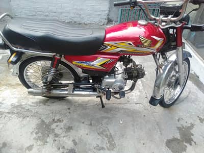 UNIQUE 70 CC MOTAR CYCLE