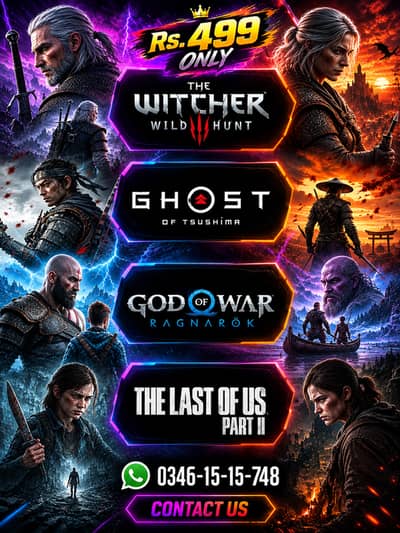 4 popular PC games sirf Rs. 499 mein!  •