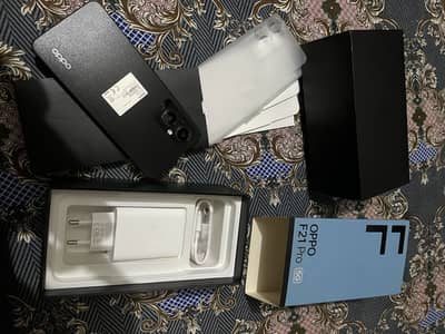 OPPO F21 Pro 5g with box PTA approve